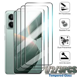 1/2/3PCS Tempered Glass Screen Protector For Samsung Galaxy M54 M14 M34 5G M52 M22 M02 M10 M30 F12 F23 F42 F22 F62 Protect Glass