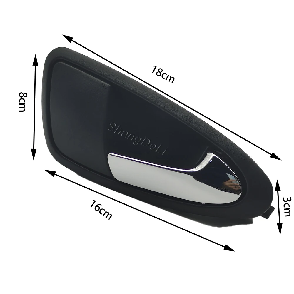 6J1837114A Car Front Right Auto Interior Side Inner Door Handle Fit For VW Ibiza 6J 114 2010 2011-2022 Accessories