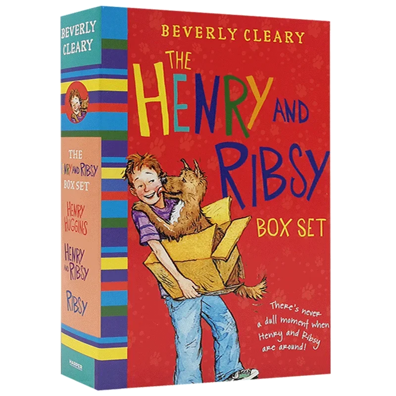 3 books/set The Henry and Ribsy Box Set, Children's books aged 6 7 8 9 English books, Animal novels 9780062360632