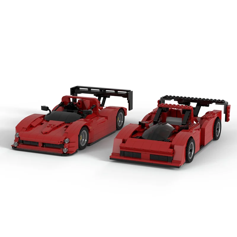 851pcs MOC Italian Race Car SP Iconsed Model Building Blocks Christmas Gifts Architecture Toy DIY Idea Education Kids Birthday