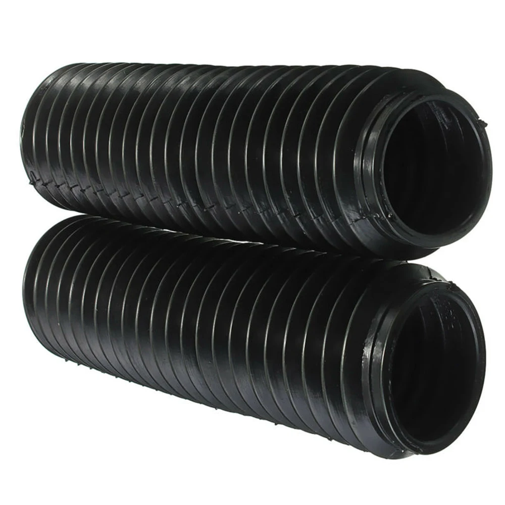 

Motorcycle Front Fork Rubber Gaiters 1Pair Strong and Tough Boots for CQR Includes Bottom Vent for Pressure Relief