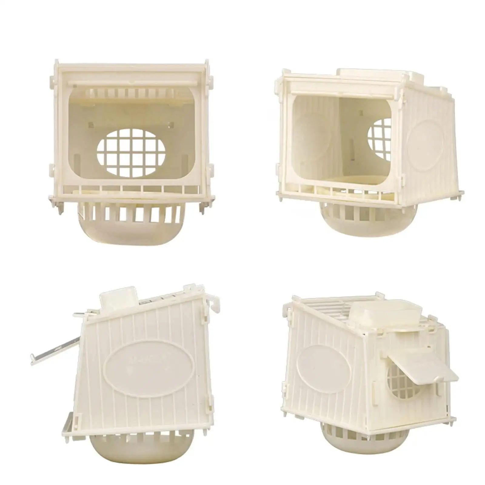 Caja de cría transparente para loros – Jaula-nido para aves pequeñas - imagen 2