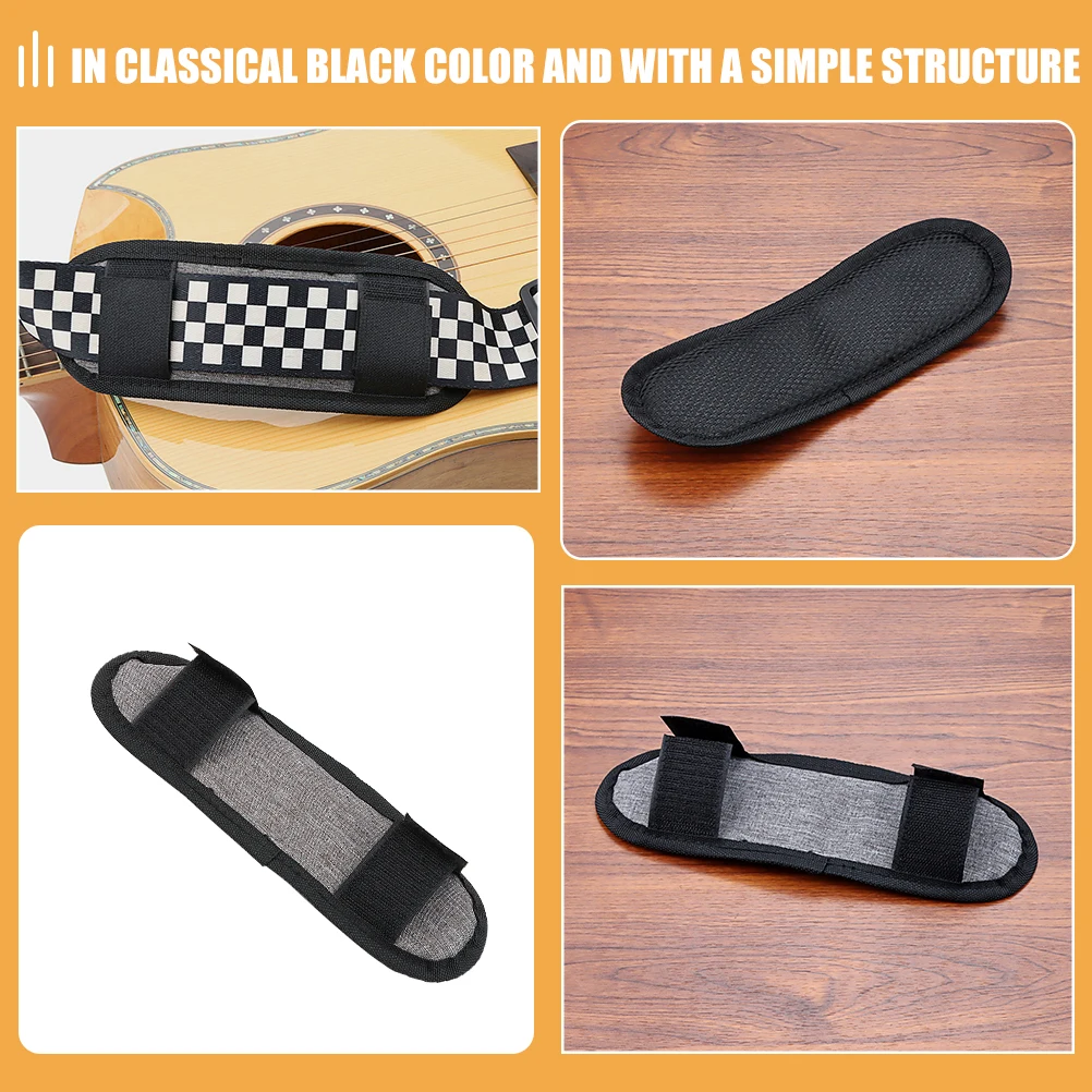 

Guitar Strap Shoulder Pad Detachable Pads Accessory Backpack Padding Major Padded