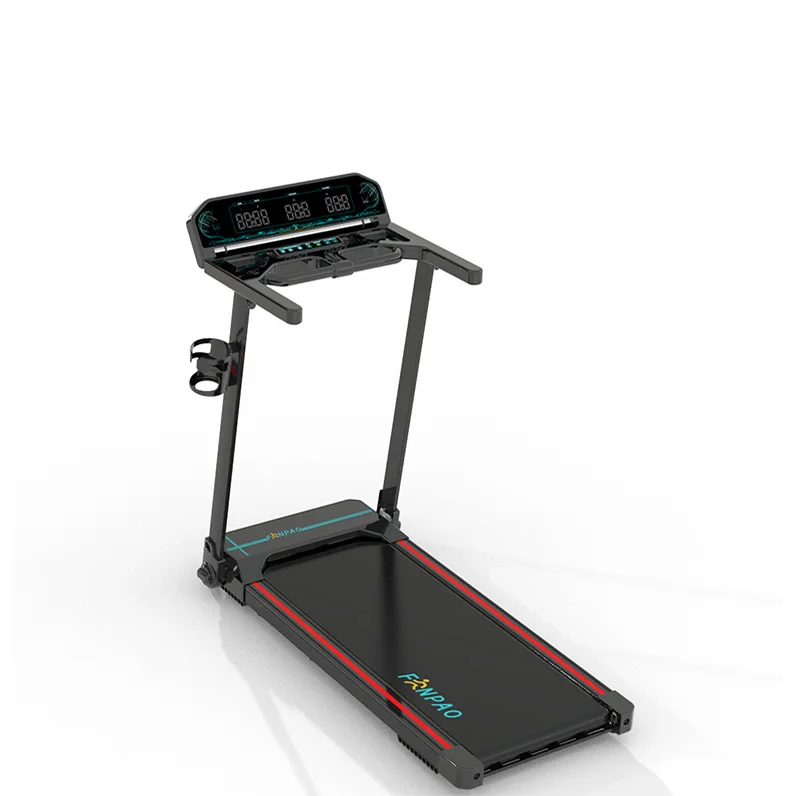 جهاز سير كهربائي صامت منزلي FPTL8 لآلة المشي اللياقة البدنية الداخلية متعددة الوظائف مخصصة للأشخاص المشغولين