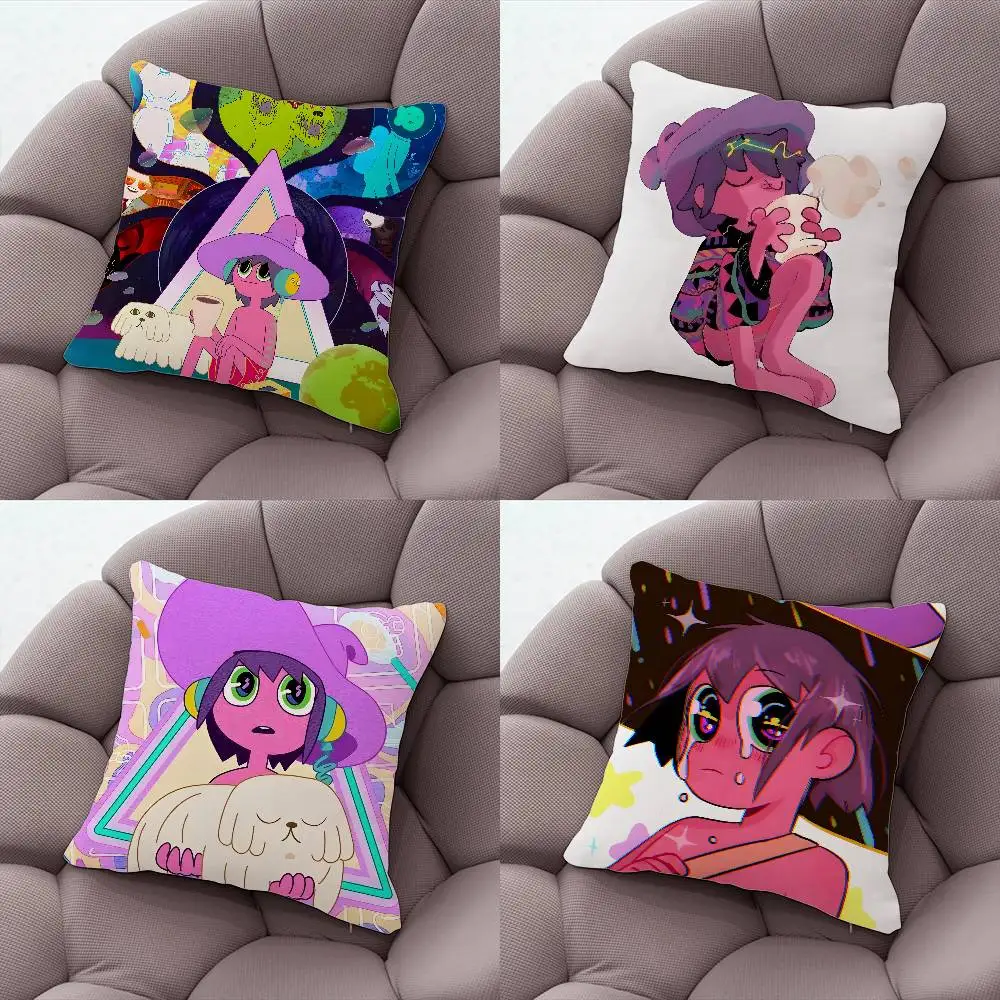 

The M-Midnight Gospel Pillow Case Plush Fabric Soft Pillowcase Double Sided Print Cushion Cover Household Gifts