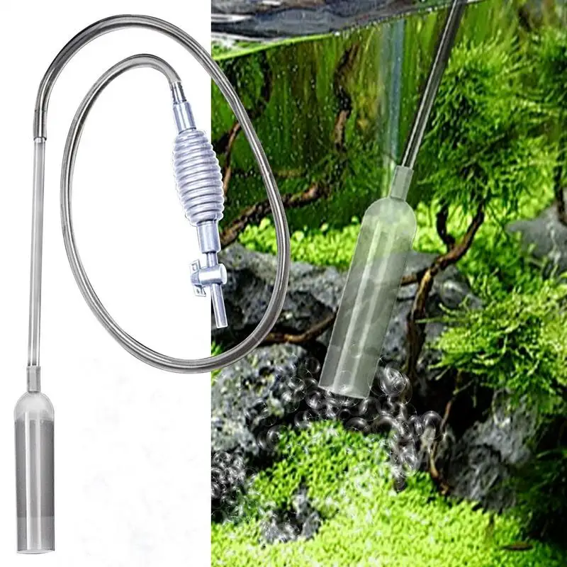 

5.57ft Fish Tank Aquarium Siphon Vacuum Gravel/Sand Washing and Water Change Cleaning Tool Kit with Extension Tube fish tank