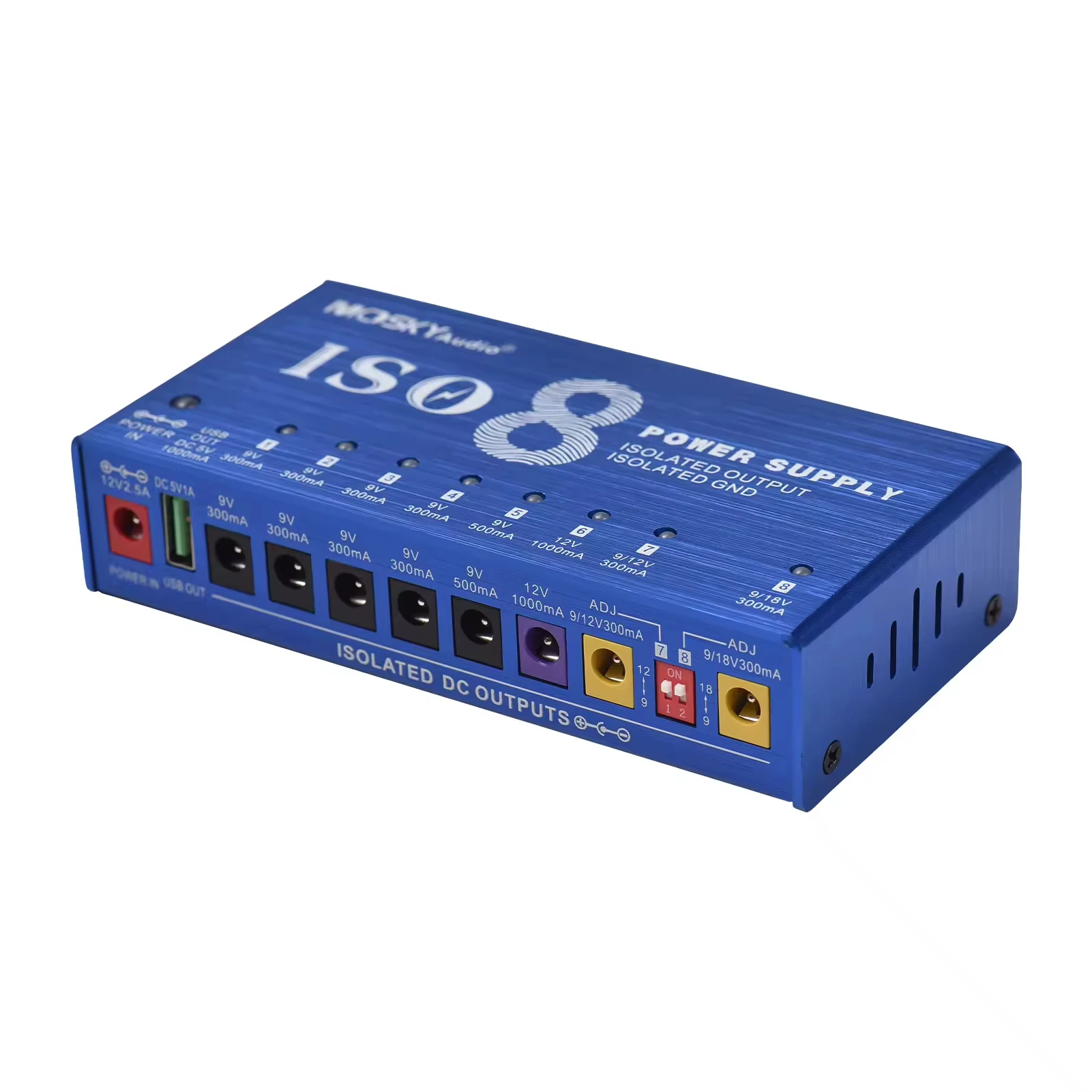 Alimentatore a pedale MOSKY IS - Looper Pedal Guitar recensione e prezzo