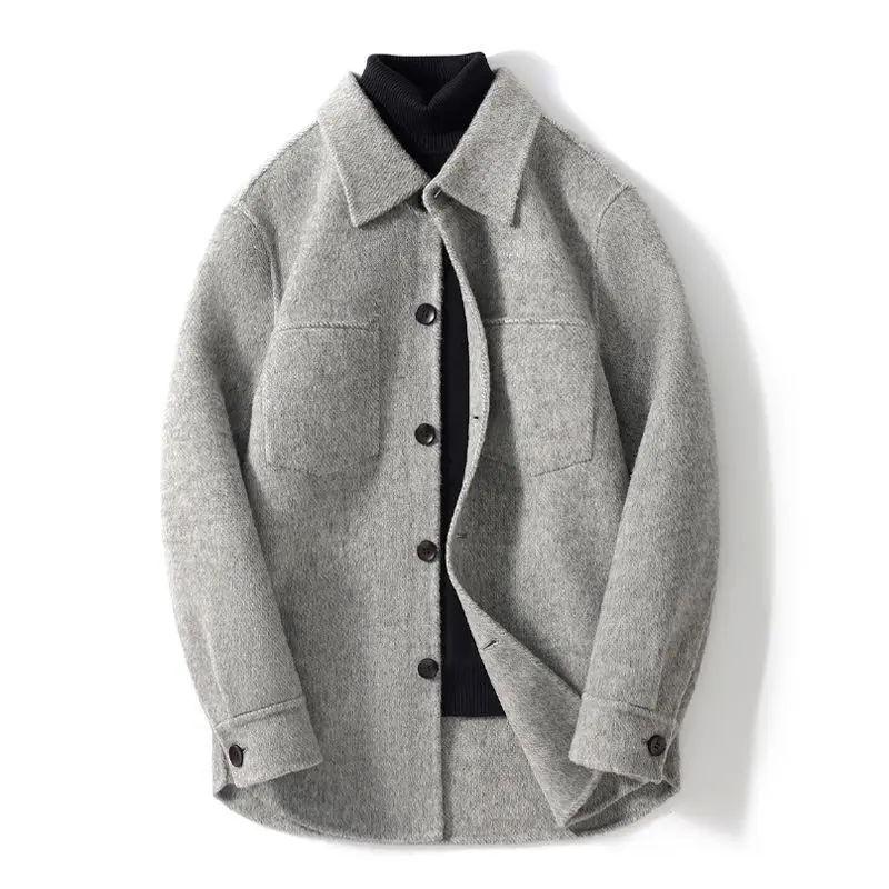 

Wool Blend Jacket Man Autumn Mens Off-Road Adventure Outdoors Hiking Camping Trekking Tourism Travel Vacation Holiday Trip Style