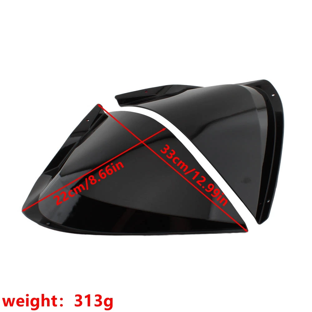 

Front Left Right Side Leg Guard Legshield Deflector Wind Cover For Honda PCX125 PCX150 PCX160 PCX 160 PCX 150 PCX 125 2021-2024