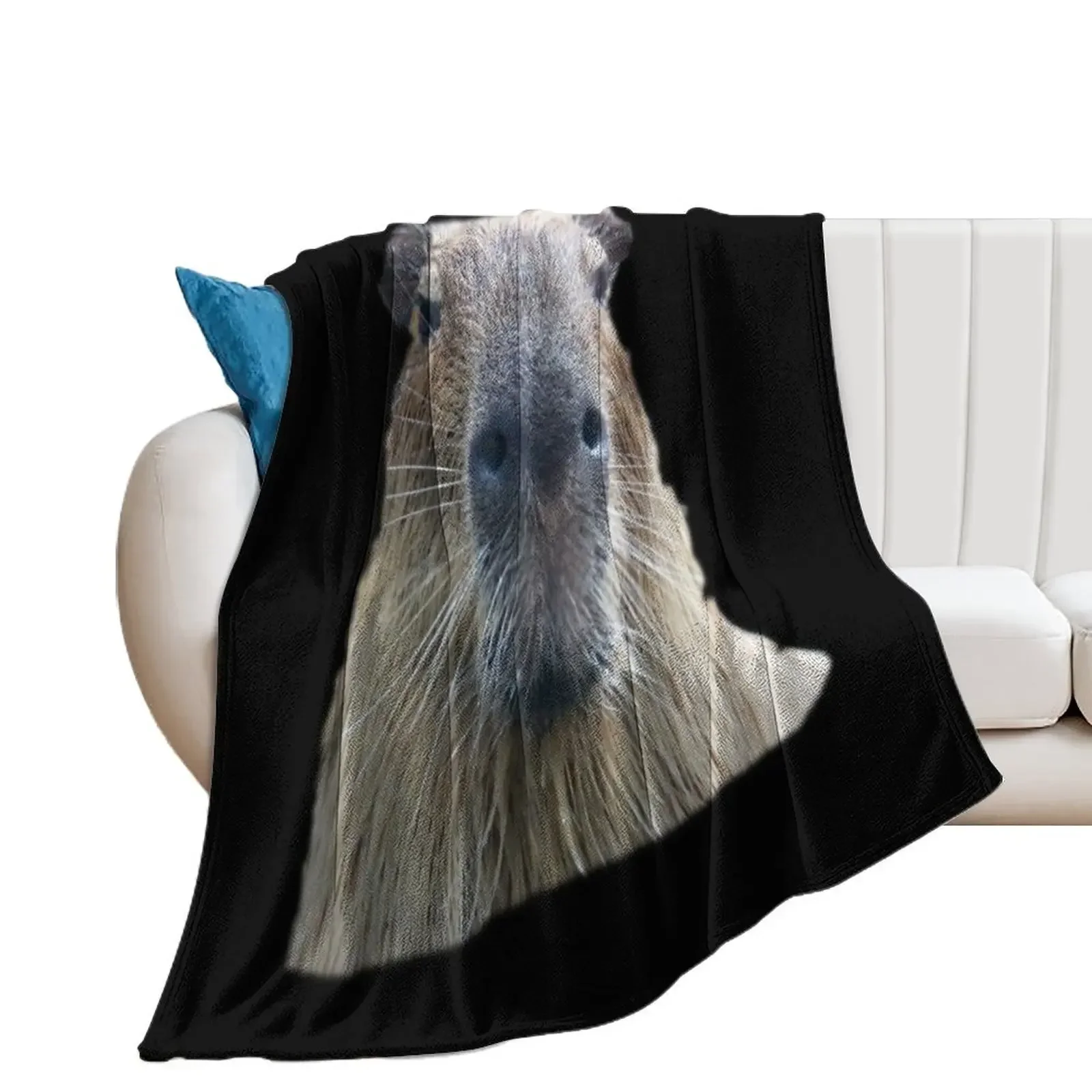 

The Capybara Granddad Throw Blanket for babies Thin Blankets