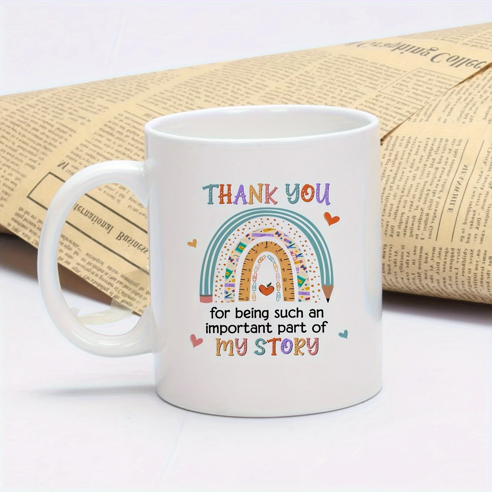 Personalized Mug with Custom Pattern Text Ideal Gift for Friends Colleagues DIY Customizable Daily Drinking Cup Unique Present