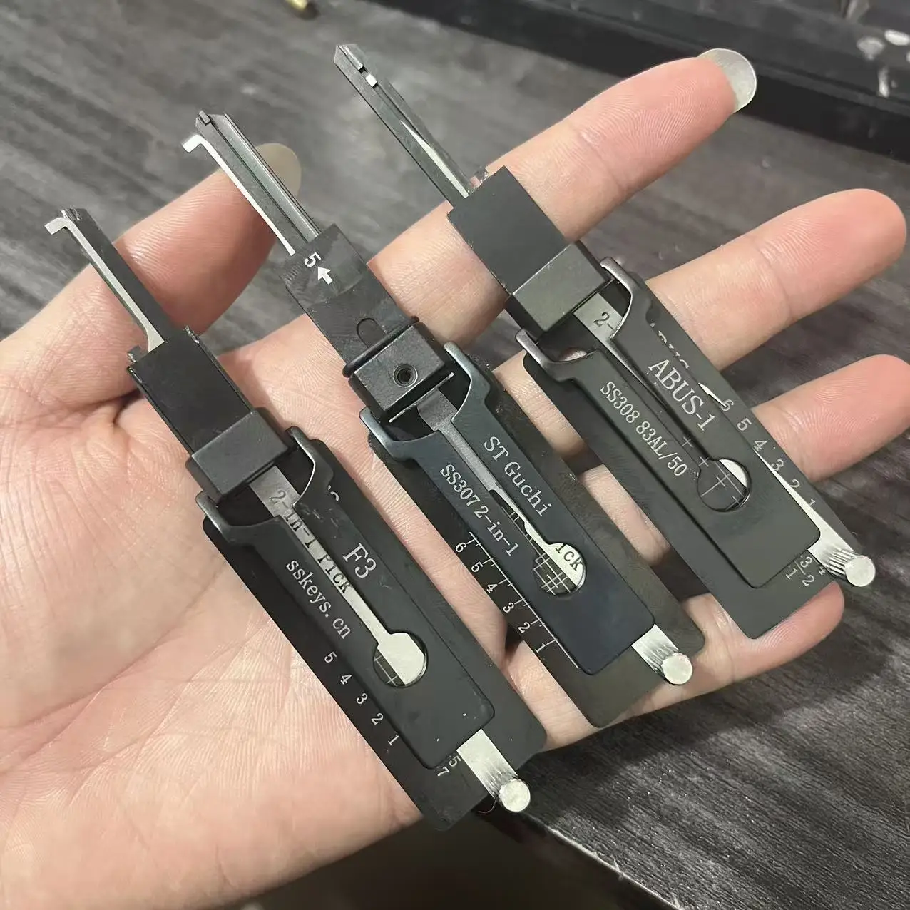 2 IN 1 Lock Maintenance Decoder Tool SS307 SS308 For A  BUS ST Series Lock Professional Locksmith Repair Hardware Tool