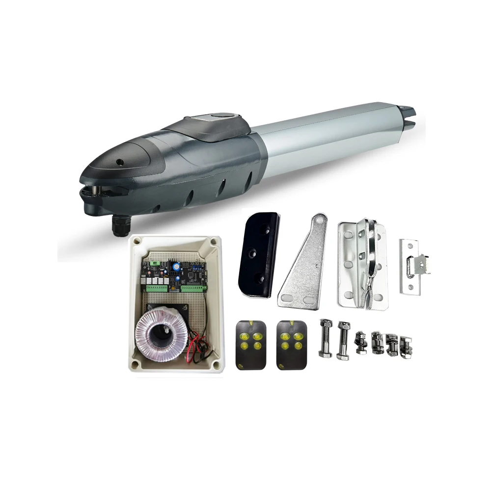 Automatic Swing Gate Opener With Remotes CE Certificate Support Wifi Mobile App Control Max Load Bearing 500kg