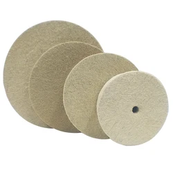 Felt Wheel Car Cleaning And Maintenance Polishing Disc Wool Felt Wheel Polishing Disc Thickness 20mm Diameter 200/150/125/75mm