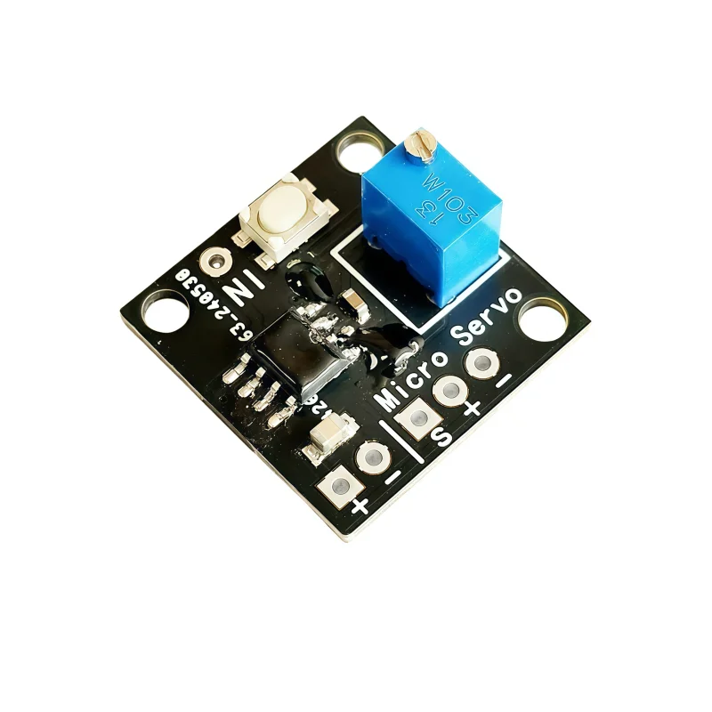 Adjustable angle servo drive board, servo control module, SG90 servo drive circuit, PWM trawl boat