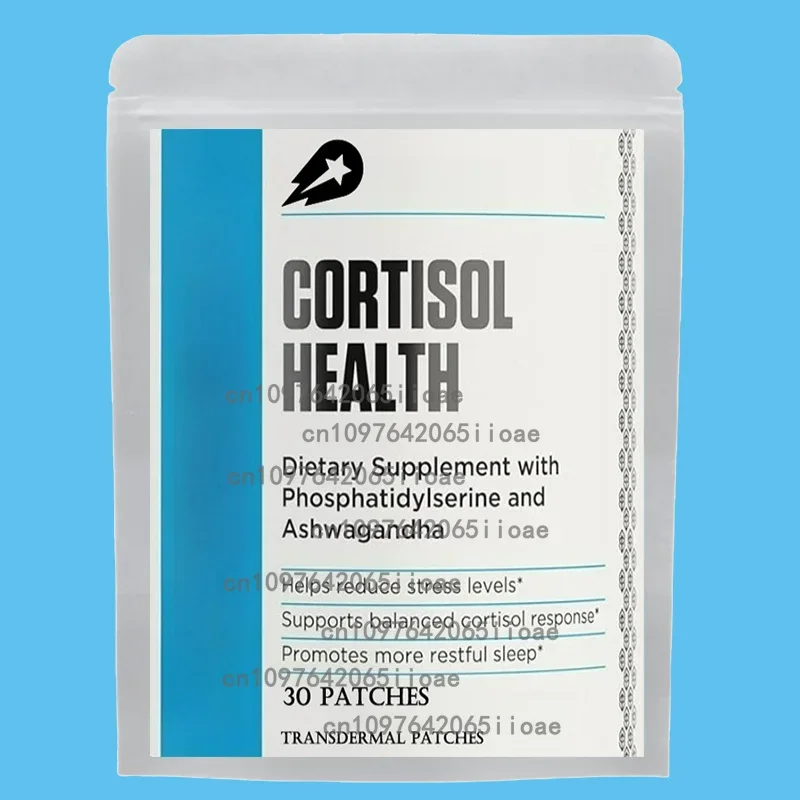 

30-пластыри Cortisol Transdermal Patches поддерживает снятие стресса, настроение, спокойствие и усний сон.