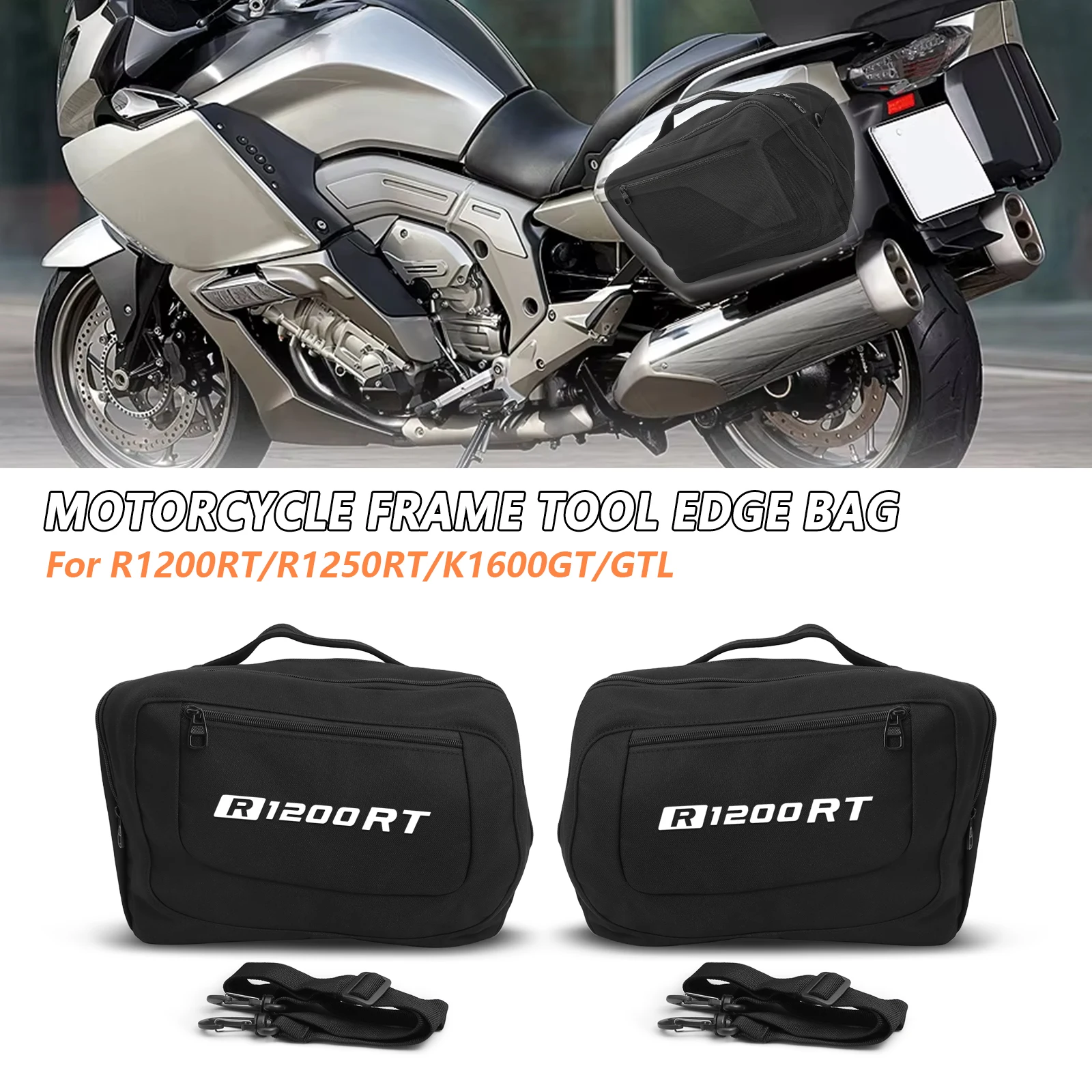

Для BMW K1600GT K1600GTL K 1600 GT GTL R1200RT R1250RT R 1200 1250 RT Боковые вкладыши Сумки Аксессуары для мотоциклов Коробка Внутренняя сумка