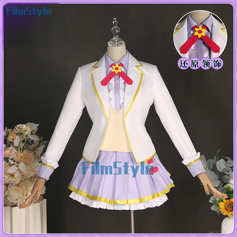 Aikatsu! Series Venus Ark Cosplay Costume School Uniform Halloween Carnival Party Christmas Play Role Clothes Clothing for Women