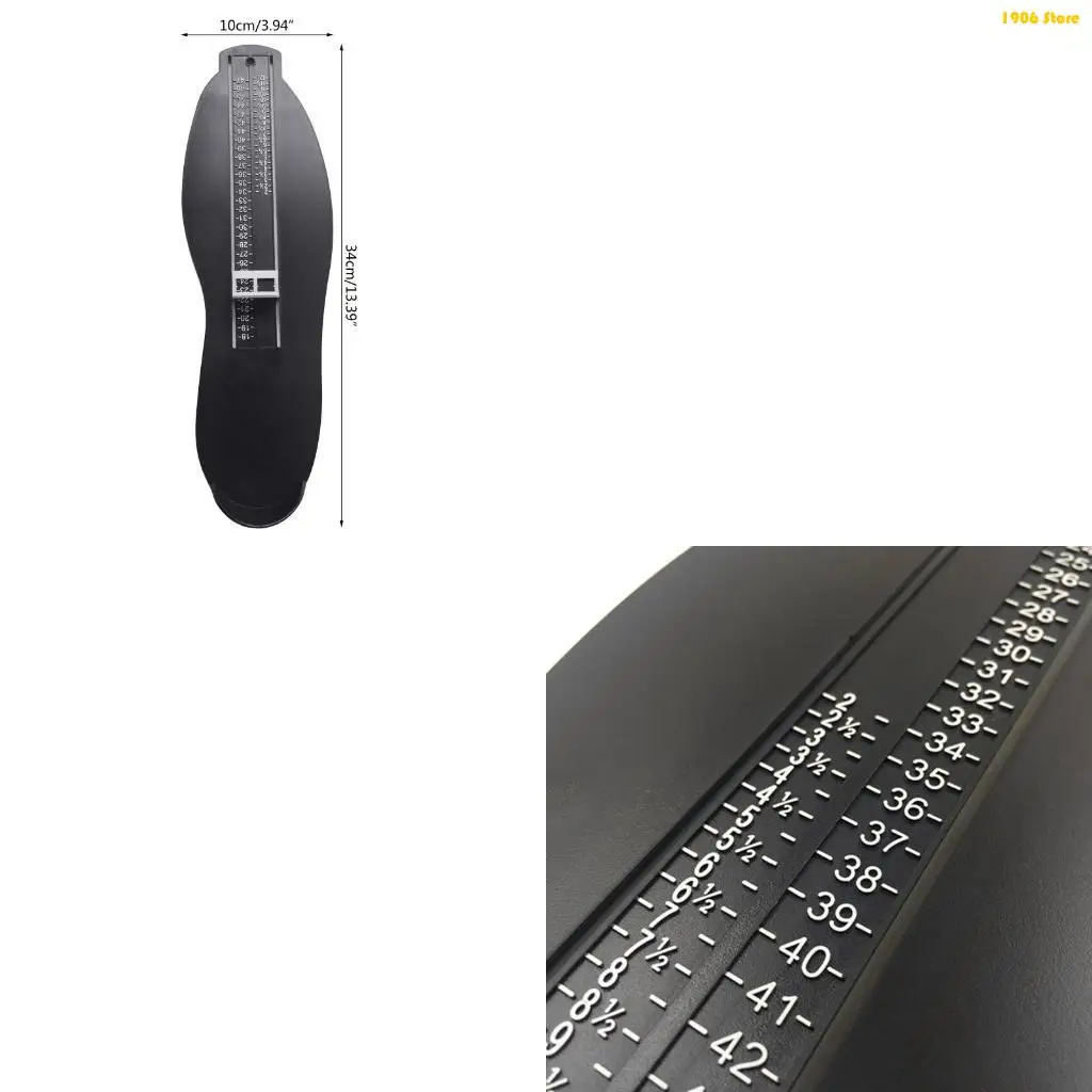 U1JB Shoes Size Gauge Measure Ruler for Women Men Adults Children Easy to Use