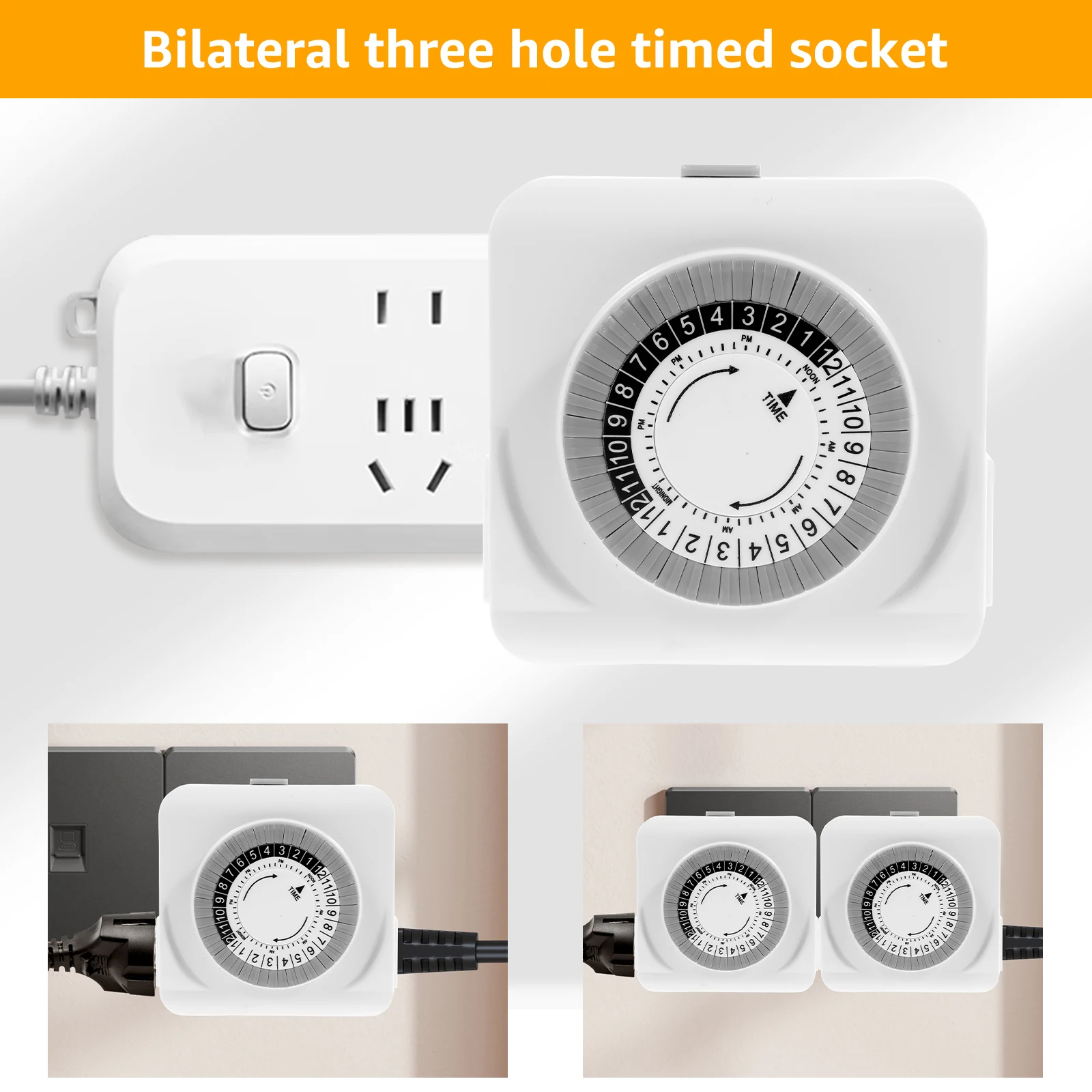 

1/2 шт. розетка таймера США 3-контактная розетка таймера энергосберегающая вилка механическая вилка таймера вилка таймера для освещения сцены