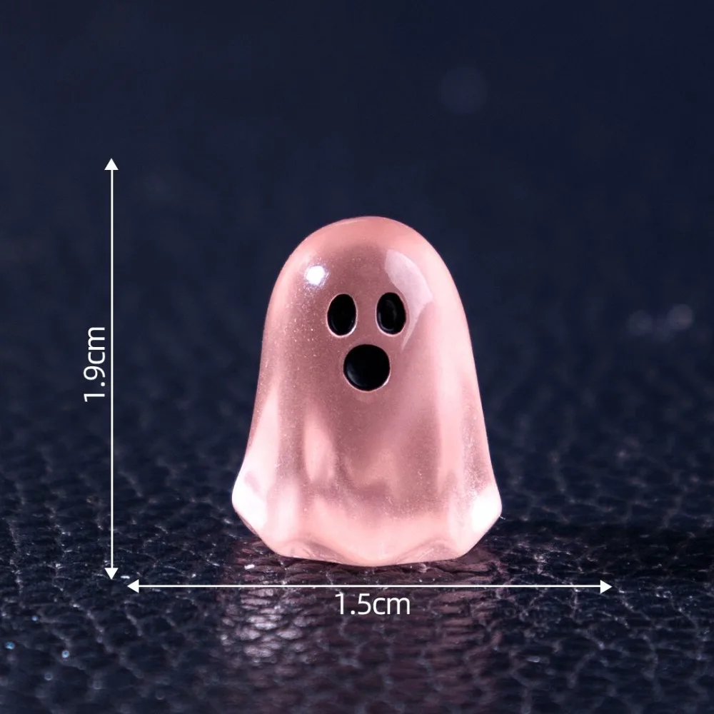 10–100 Stück leuchtende Geisterfiguren – leuchten nachts, Mini-Actionfigur, Mikro-Landschaftsminiaturen für Halloween-Party-Dekoration – Detail 10