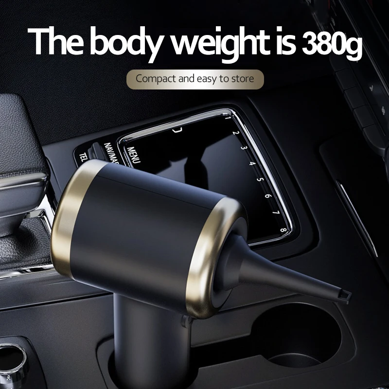 

Wireless Car Vacuum Cleaner Handheld Powerful Mini Vacuum Cleaner Portable Water-absorbing Electric Cleaning Machine