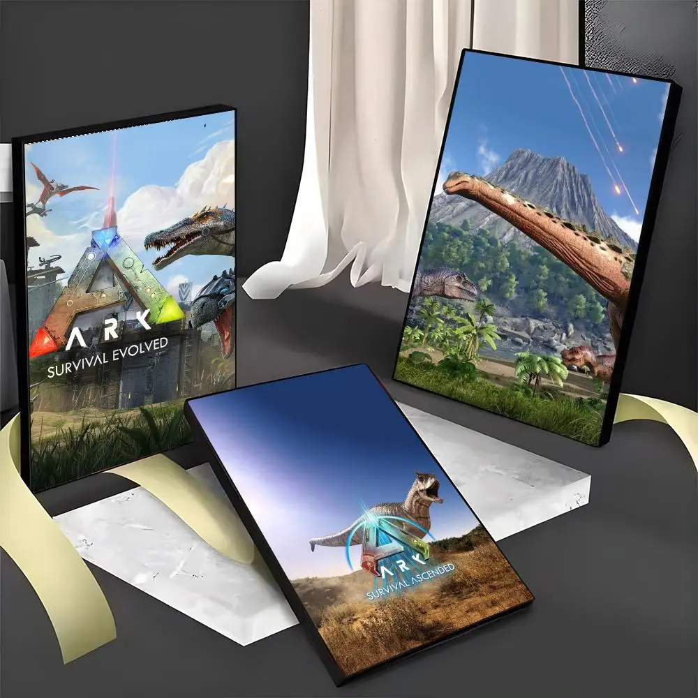 ARK Survival Evolved Poster PC Hot Poster Art HD Canvas AAA Advanced Aesthetic Printing Paper Wall Art For Living Room Home Deco