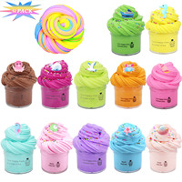 12 Pack Butter Slime Kit Scented Slime for Kids Party Stress Relief Toy for Girls Boys Soft and Stretchy Cotton Mud Puff Toy