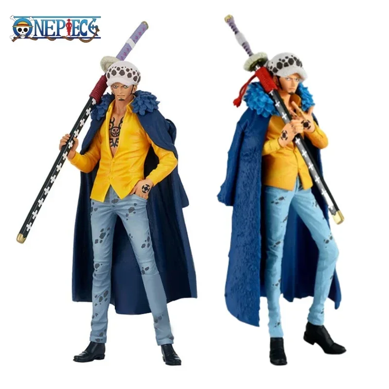 18cm One Piece  Dxf Rohe Kingdom Ghost Island Room Surgical Fruit Trafalgar Statue Model Decoration Gift