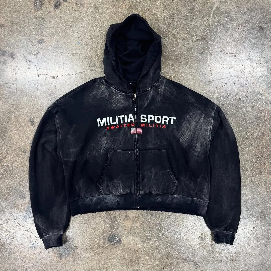 Herbst-Winter Neue Menanger und Frauen Homosexuelle مجموعة سترة Druck لتقوم بها بنفسك Muster Einfache Dennliche وضع الساتان Stil