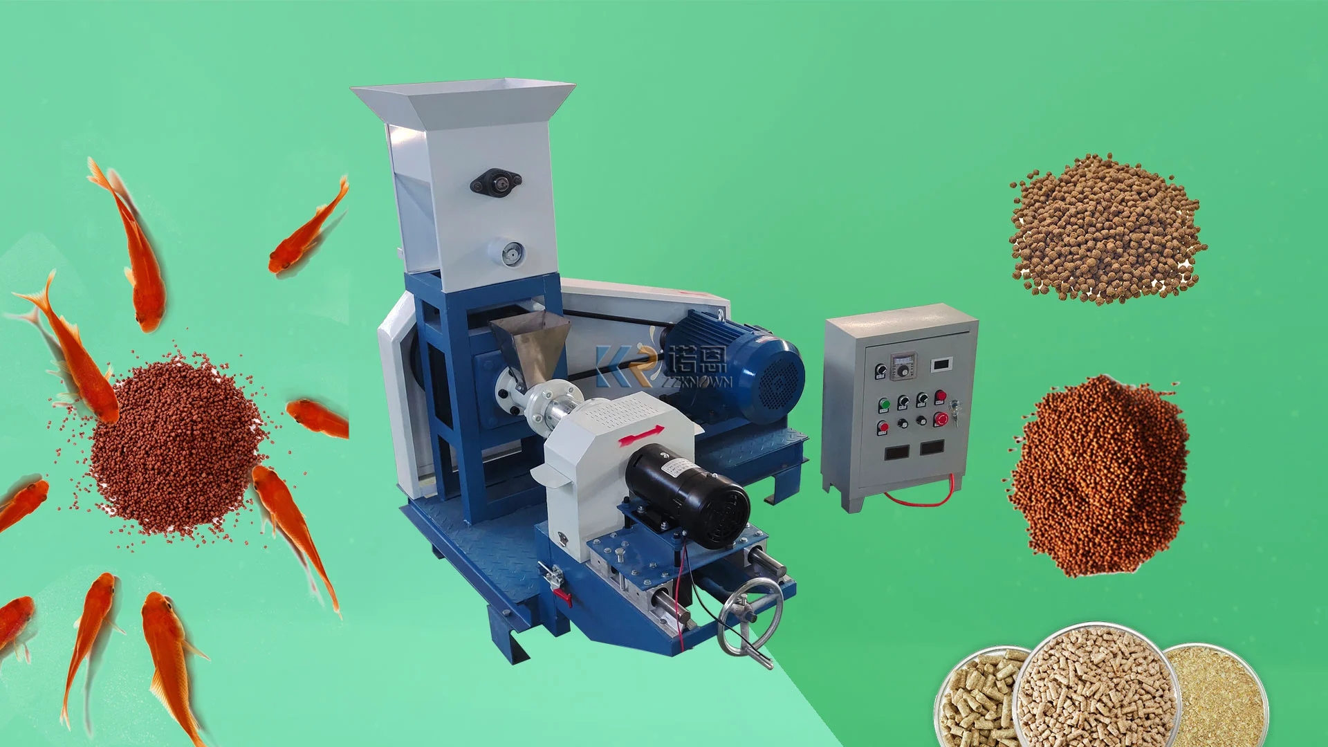 

Best Price Fish Feed Pellet Machine Fish Feed Forming Plant Dog Food Making Extruder