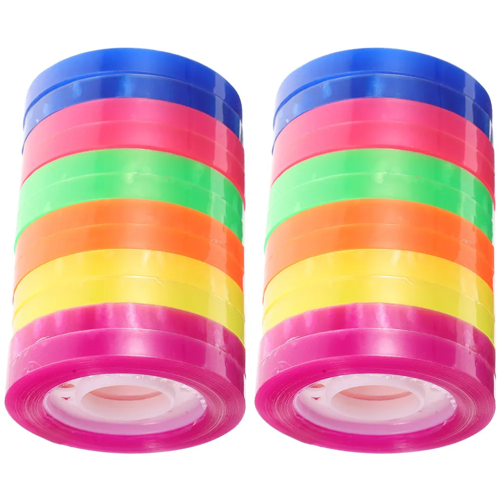 24-rolls-rainbow-colorful-transparent-adhesive-tape-diy-craft-scrapbook-journal-planner-decorative-album-sticker-collection
