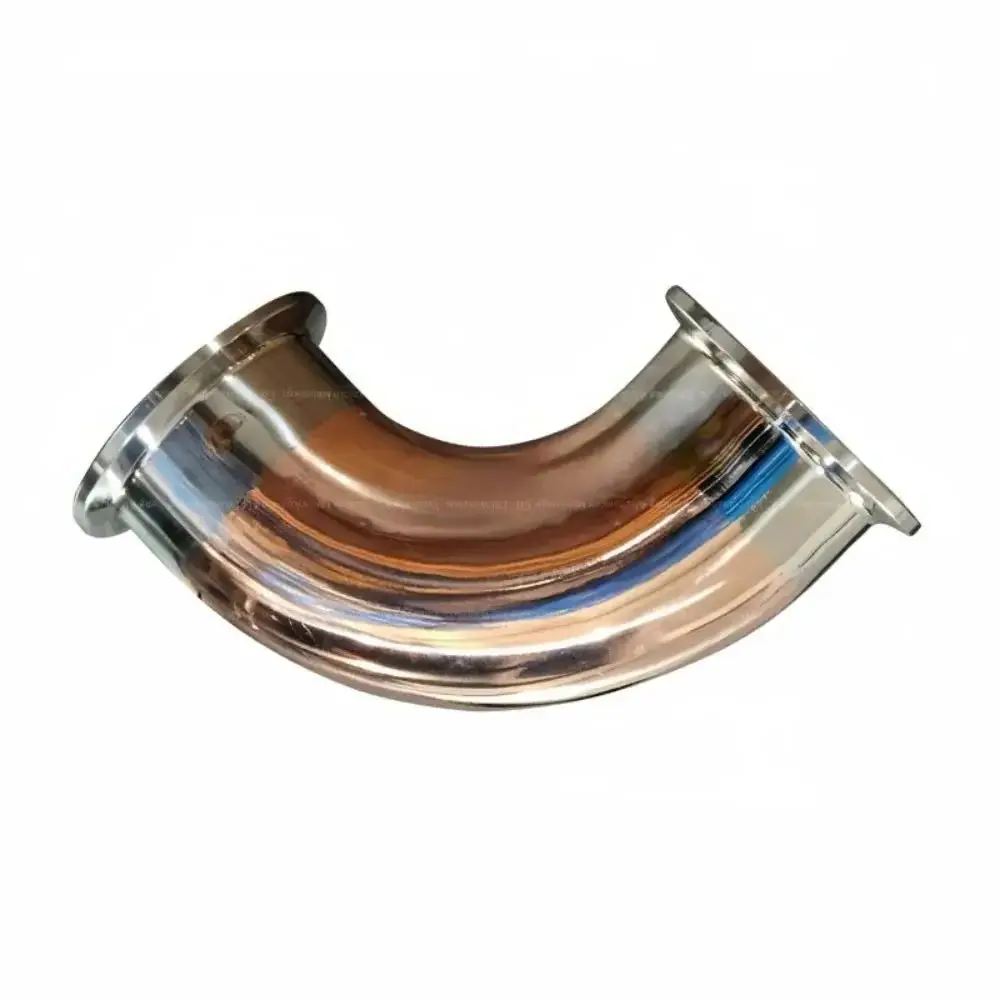 

Clamp 4"(102mm)OD119mm Copper Elbow 90 degree,Suitable For Home Brewing, Distillation Accessories, Elbow Pipe Fitting