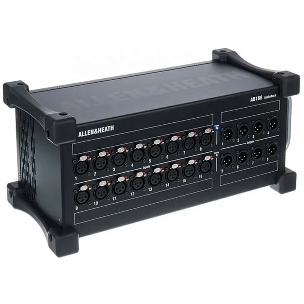 Allen & Heath AB168 Digital Stage Box 16 Inputs 8 Outputs Audio Rack Remote Unit For Qu / SQ Digital Mixer Systems