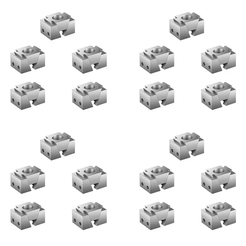 Professional Tool 20X Ok Fixture Wedge M6 Expansion Machine Tabletop Adjustable Side Fixed Clamp Sculpture Carving Tool Model Fi