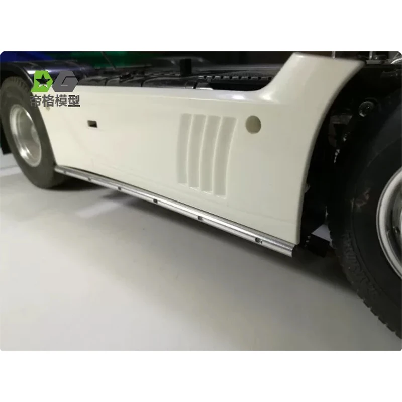 RC 1/14 Metall-Seitenleuchten LED-Markierungsleuchten 170mm für Tamiya Muldenkipper für SCANIA MAN VOLVO Traktor Tripper LKW DIY-Teile – Detail 3