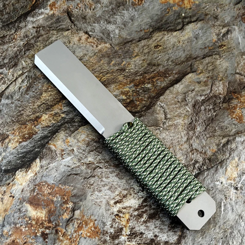 Outdoor Portable EDC Multifunctional Titanium Alloy Tactical Pry Bar Vehicle Emergency Window Breaking Tool