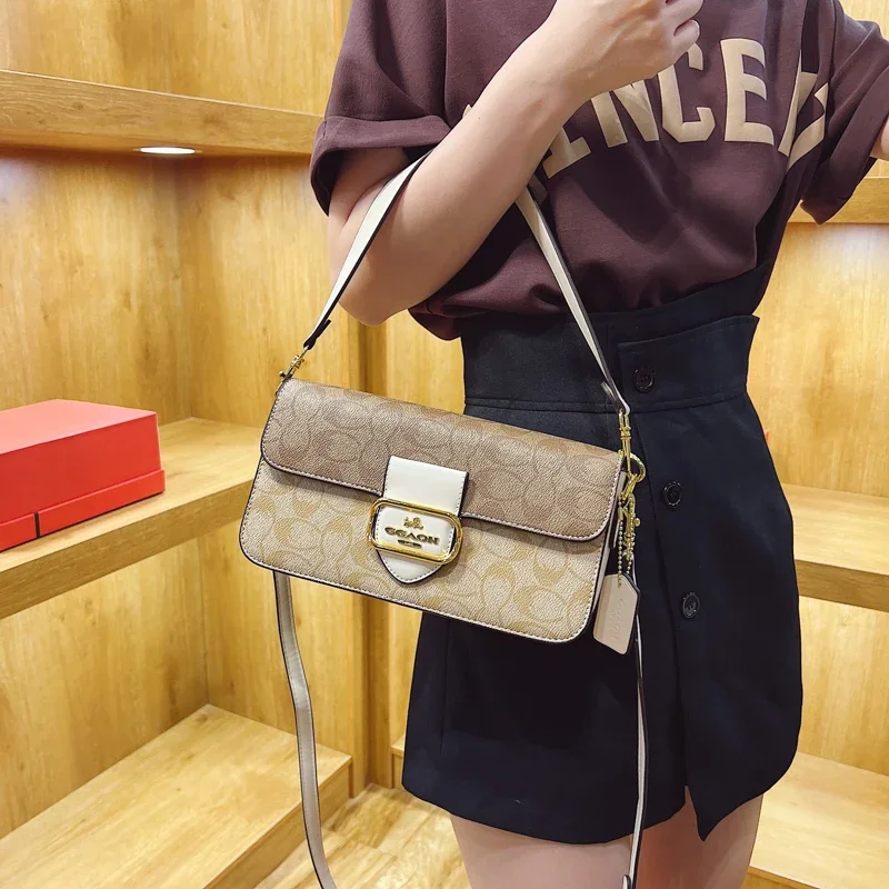 

Шикарная женская сумка, кожаная сумка через плечо, дизайн-мессенджер, роскошный бренд, известный дизайнер, популярная классическая элегантная сумка