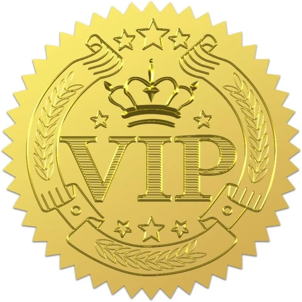 100Pcs Vip Crown Go…