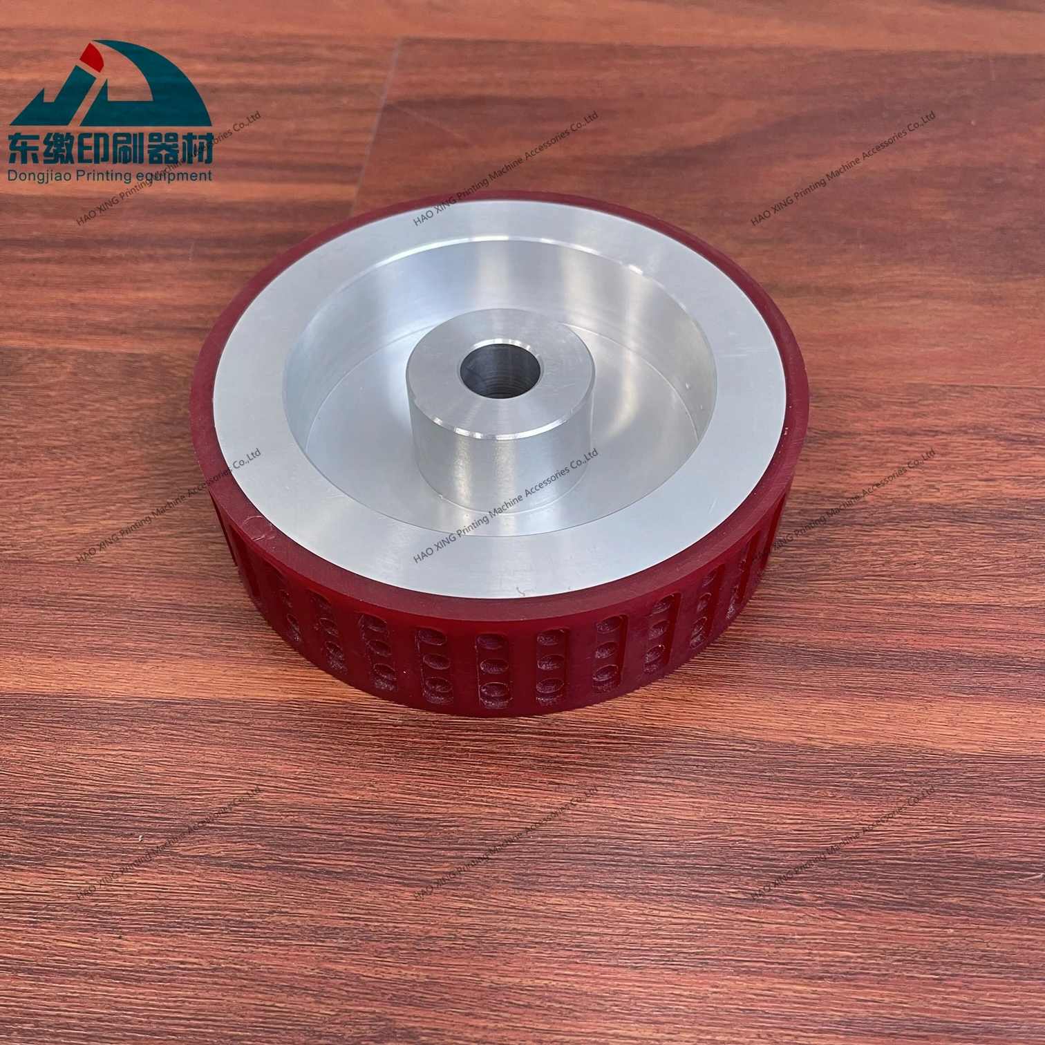 오프셋 인쇄 기계 예비 부품 접는 기계 MBO 흡입 휠에 대 한 고품질 PU 흡입 휠 150*40*20