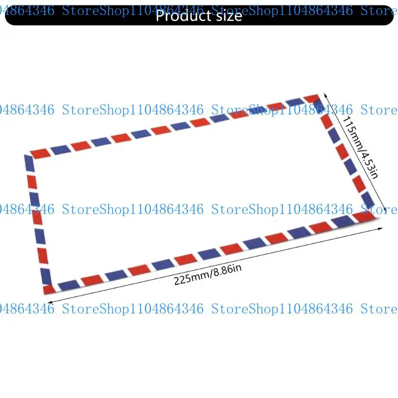 5ASD 5/15/20PCS航空便エンベロープ115x225mmエアメールエンベロープ