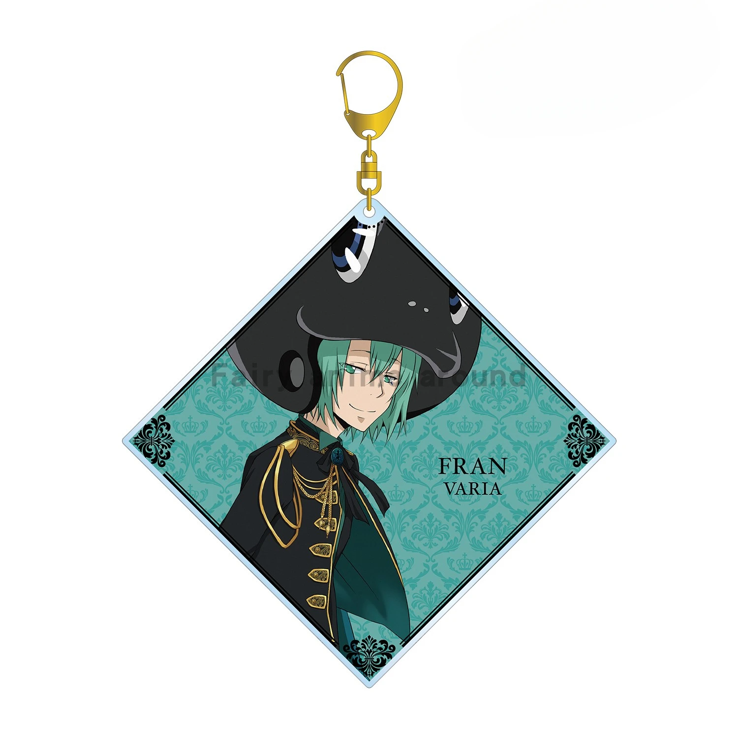 Anime Gokudera Hibari XANXUS Mukuro Squalo Tsuna Belphegor Portachiavi Gioco di bambole Portachiavi in acrilico Ciondolo per regalo