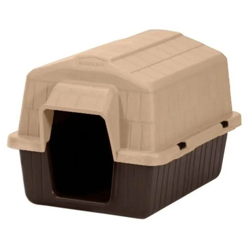 

Barnhome III Plastic Outdoor Durable Doghouse, 16.5" XS Extra Small for Pets up to 15 lbs,
