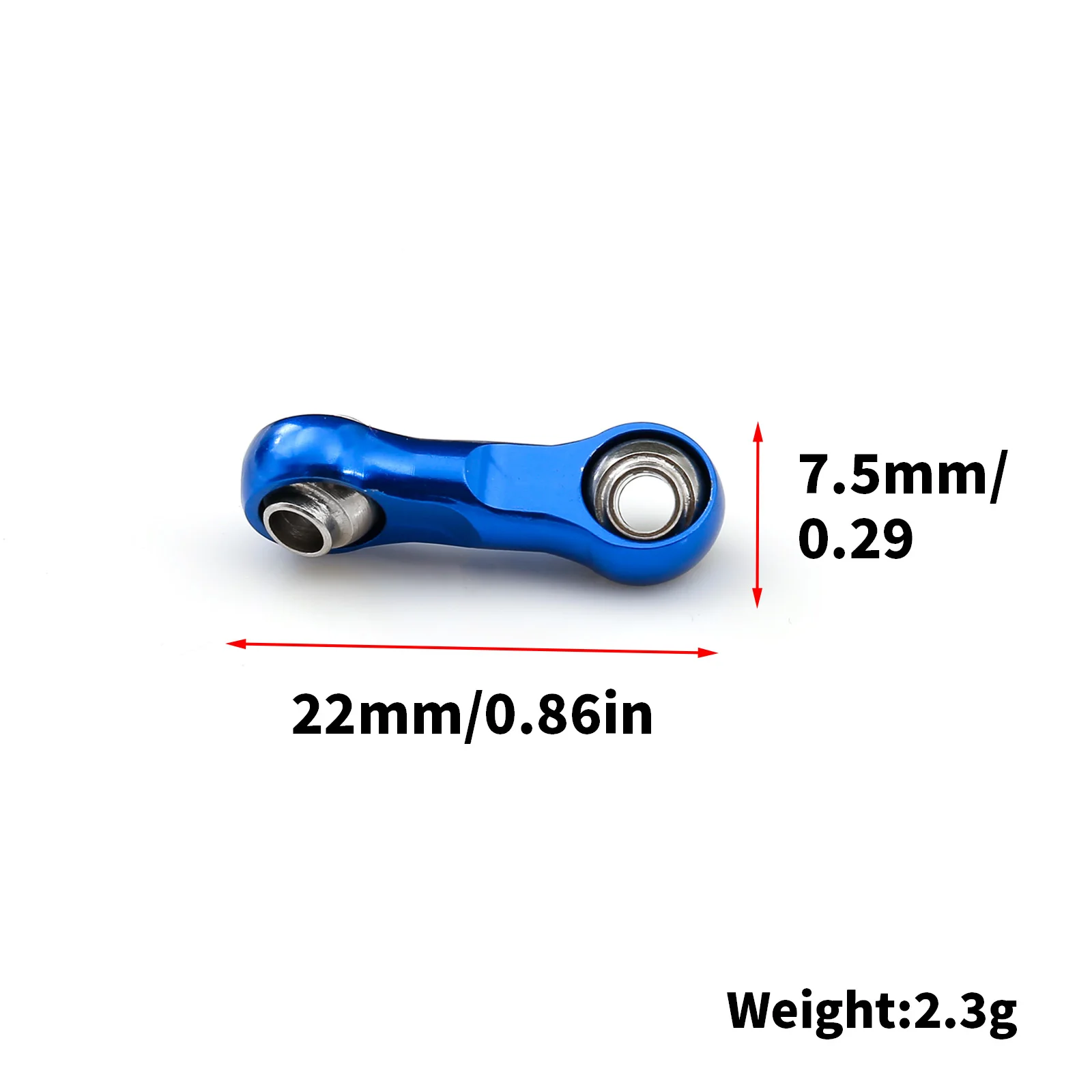7075 Metal Drag Link Steering Tie Rod ARA 340201 Upgrade Parts for Arrma 1/18 Granite Grom Typhon Grom RC Car Accessories