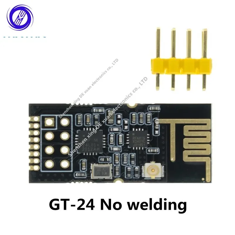 1pcs GT-24 2.4G SMD NRF24L01 1100 meter long-distance NRF24L01+PA+LNA SMD wireless modules 1100meters