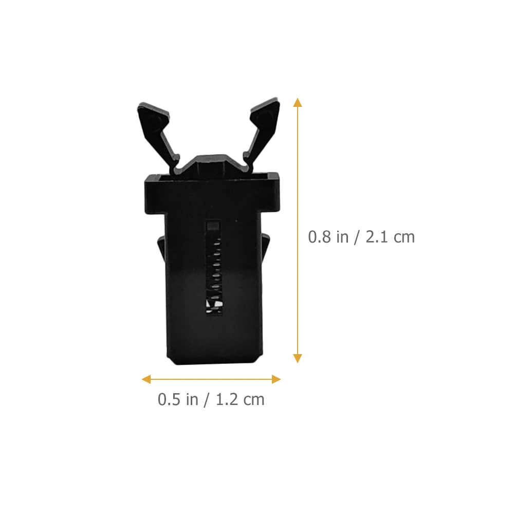

40pcs Press Type Trash Can Fittings Sturdy Plastic Wear Resistant Universal Easy Installation Replacement Buckle for Trash