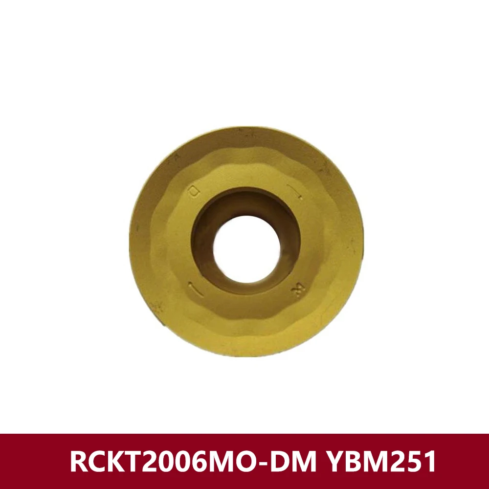 

Original RCKT2006MO-DM YBM251 Machine Carbide Inserts RCKT2006 RCKT 2006 MO RCKT2006MO DM CNC Lathe Cutter Tools Holder Machine