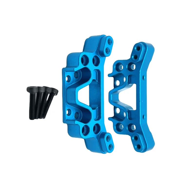 

Best RC Car Upgrade Front And Rear Shock Absorber Brackets Kit For UDIRC 1/16 GR UD M16 RC Car Accessories Blue