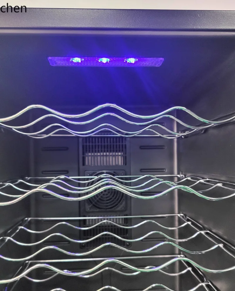 HXL 18-Pack Red Wine Constant Temperature Wine Cabinet Refrigerator Electronic Air Cooling Refrigerated Cabinet