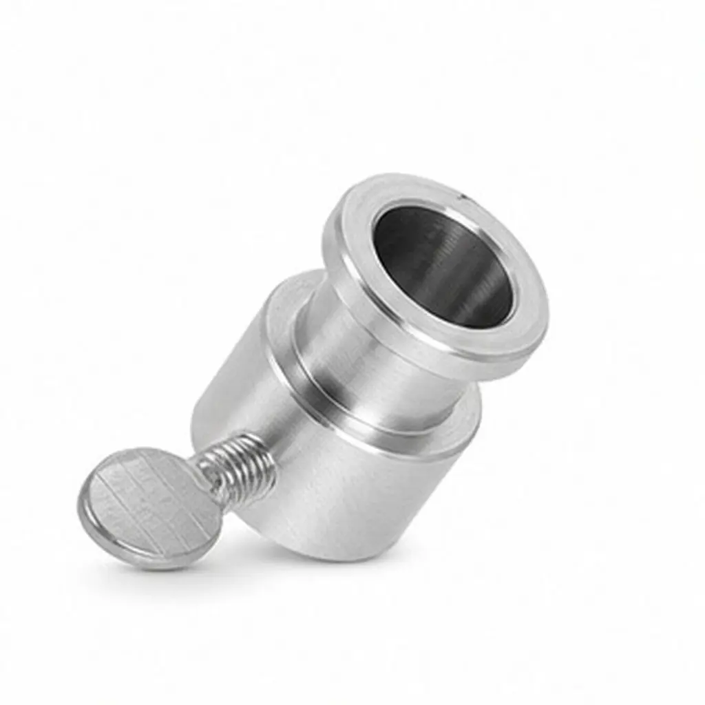 Stainless Steel BBQ Rotisserie Counterweight Stabilizer for Outdoor Grilling – Spit Rod Limiter & Roller Bushing